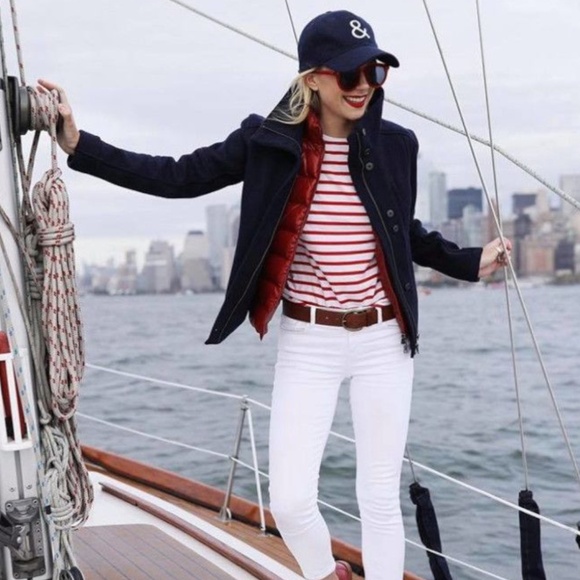 🇨🇦 Vintage 1980s Yacht Core New Brunswick White Sweatshirt 🇨🇦 - Picture 12 of 12